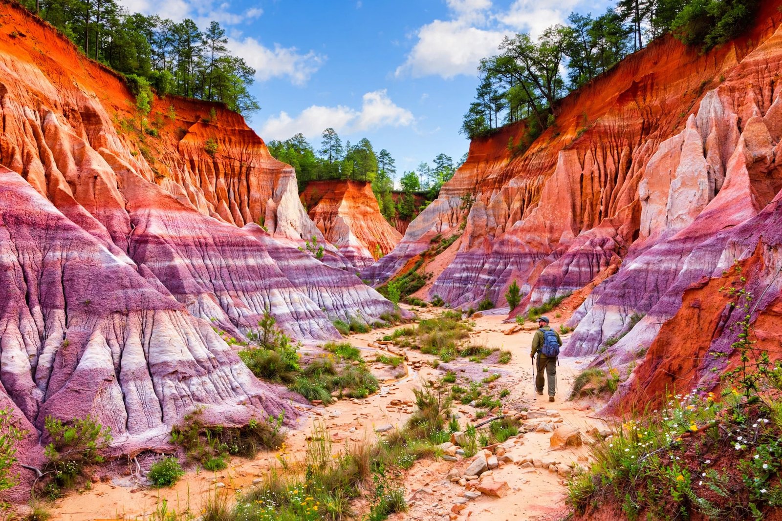 Providence Canyon: Georgia's Little Grand Canyon, Carved by Farming, Not a River