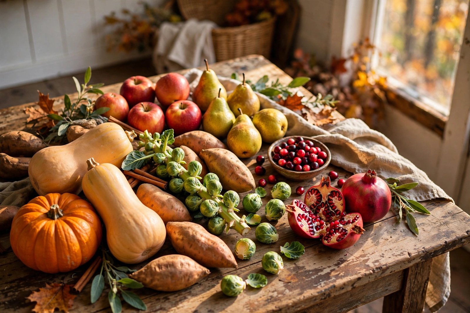 What's in Season in November: America's Produce Guide for Fall's Final Harvest