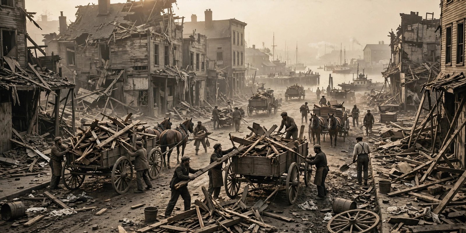 The Great Molasses Flood of 1919: The Day Boston Drowned in Syrup