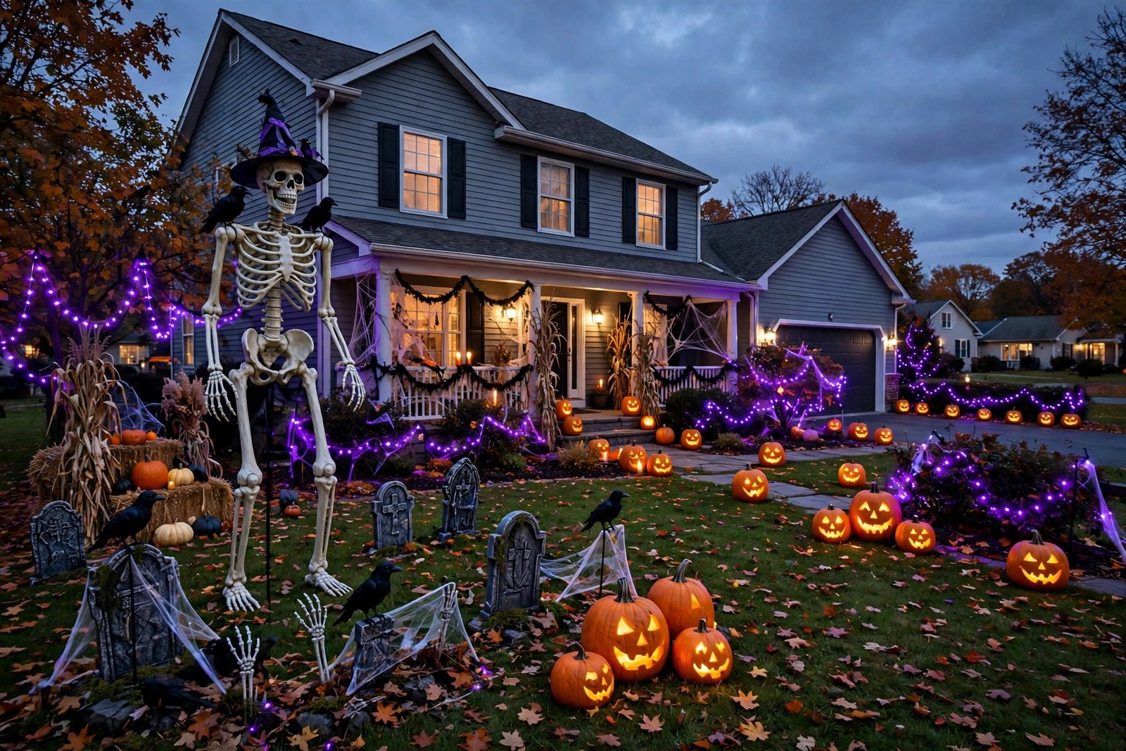 America's Front-Yard Halloween Arms Race: How Decorating Became a Sport