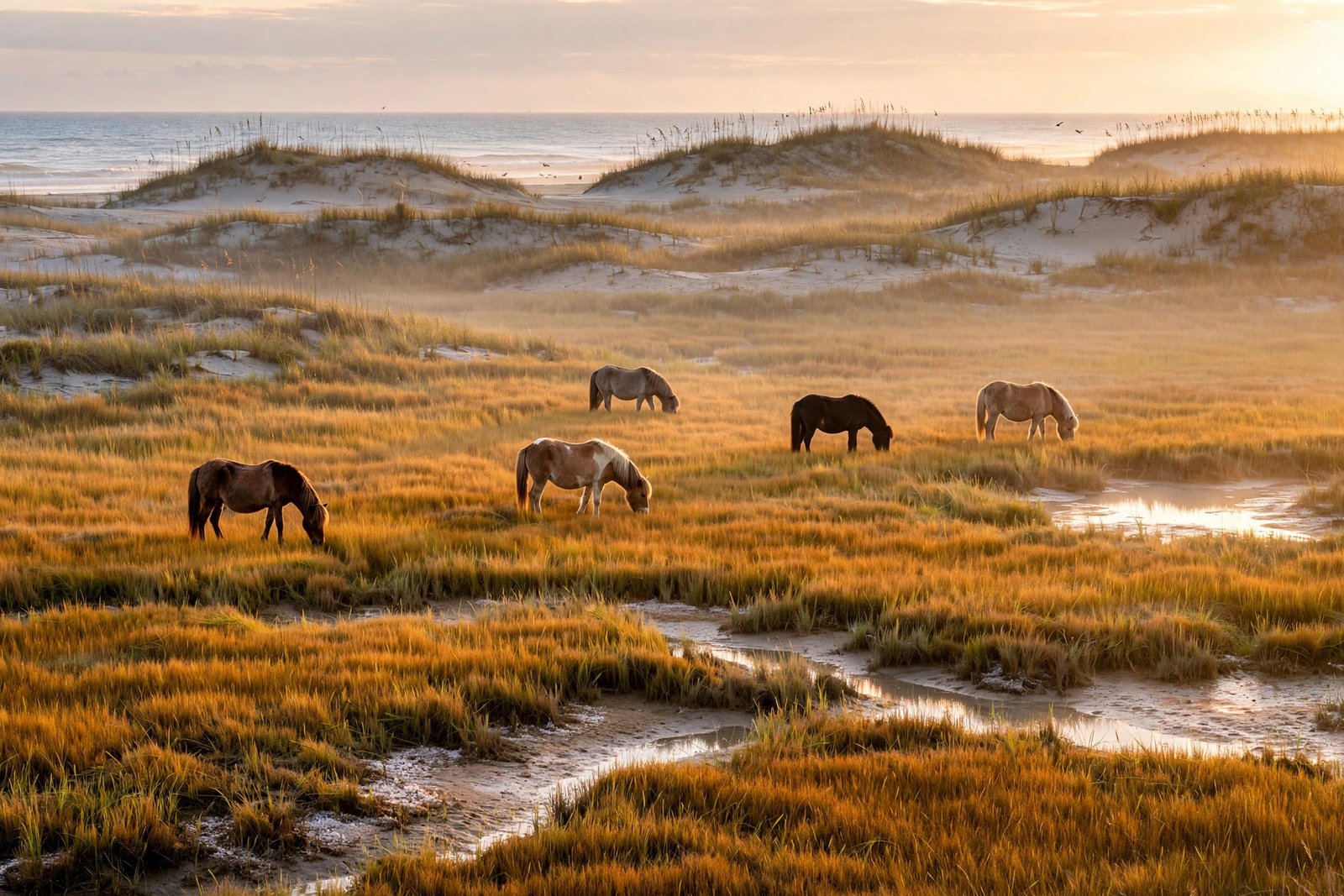 Assateague's Wild Ponies and the Famous Pony Swim